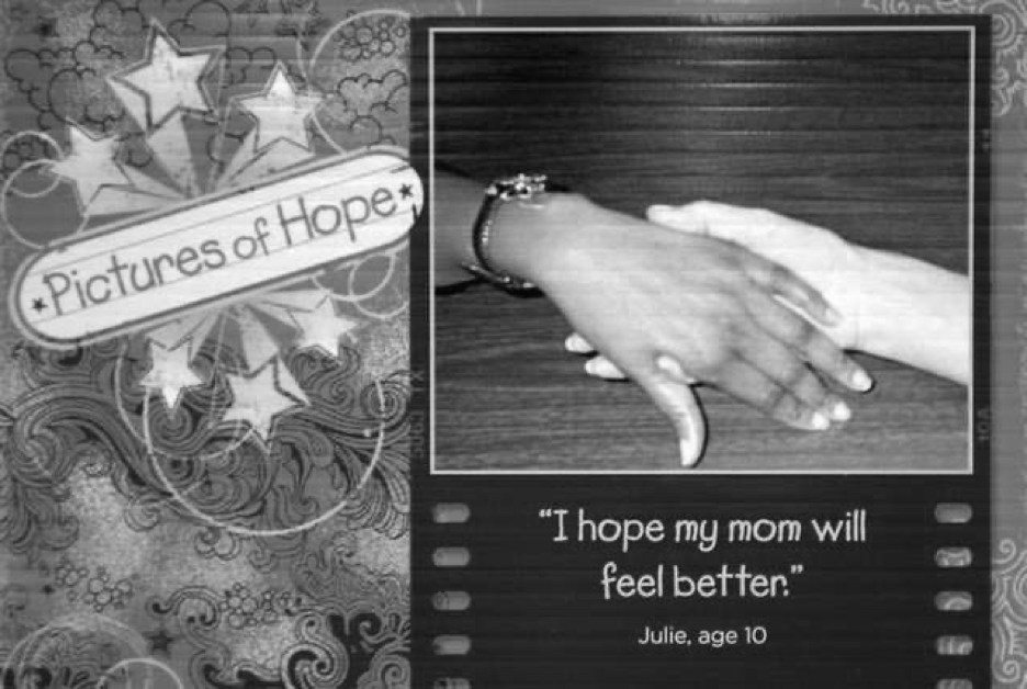 Pictures of Hope let children share dreams