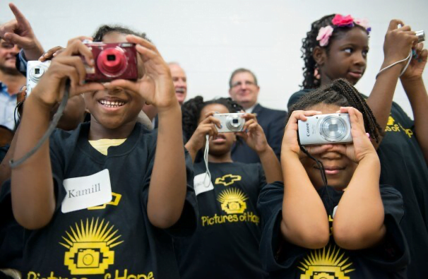 Photography program encourages kids to capture images of a better future